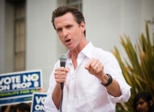 Gavin Newsom SF Optics
